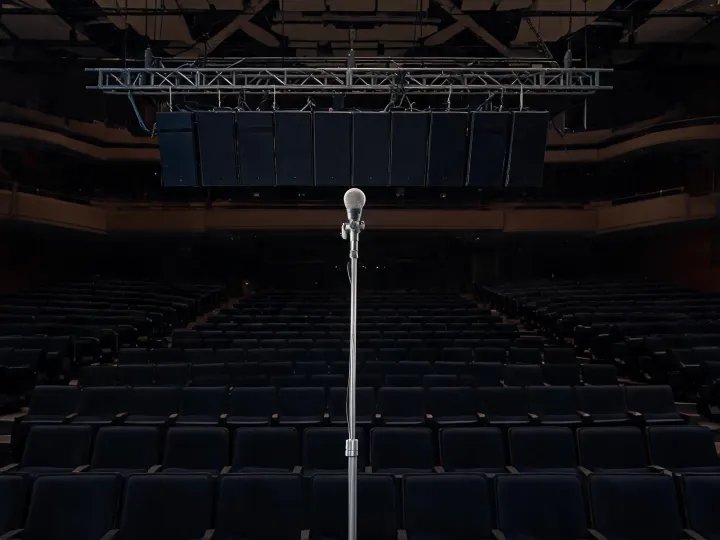Measurement microphone setup